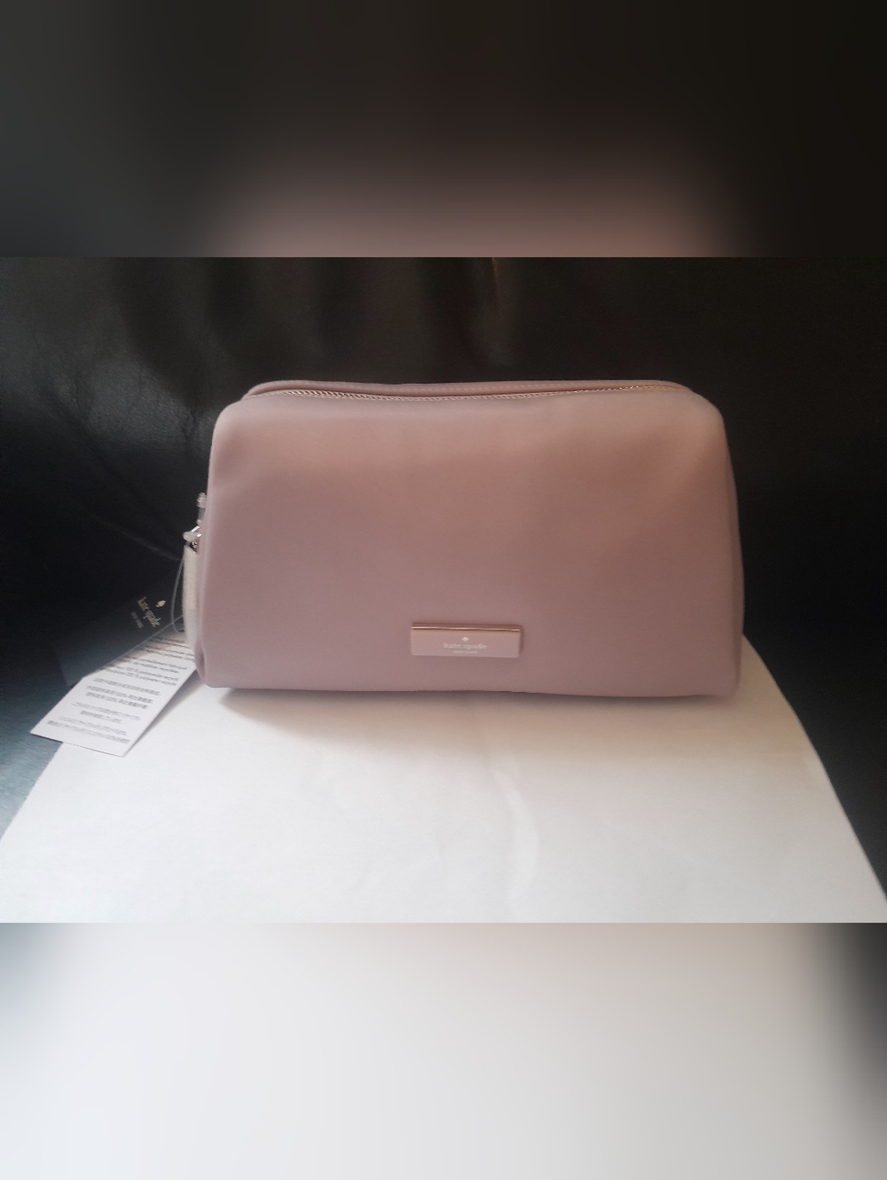 New Kate Spade Makeup/Cosmetic Case NWT In Lavneder Color 8" By 5" šŖ»